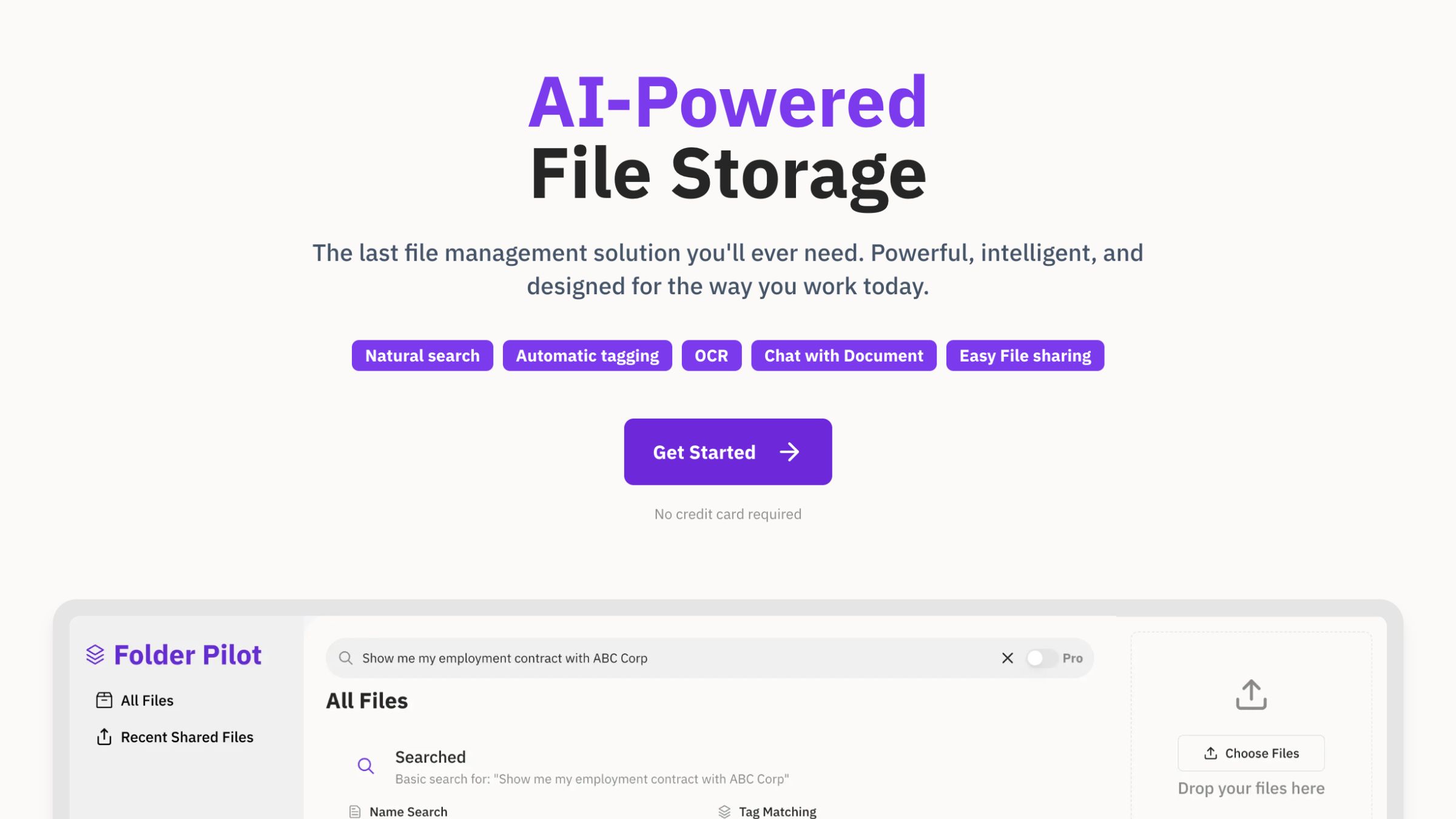 Folder Pilot - AI Tool in Productivity category